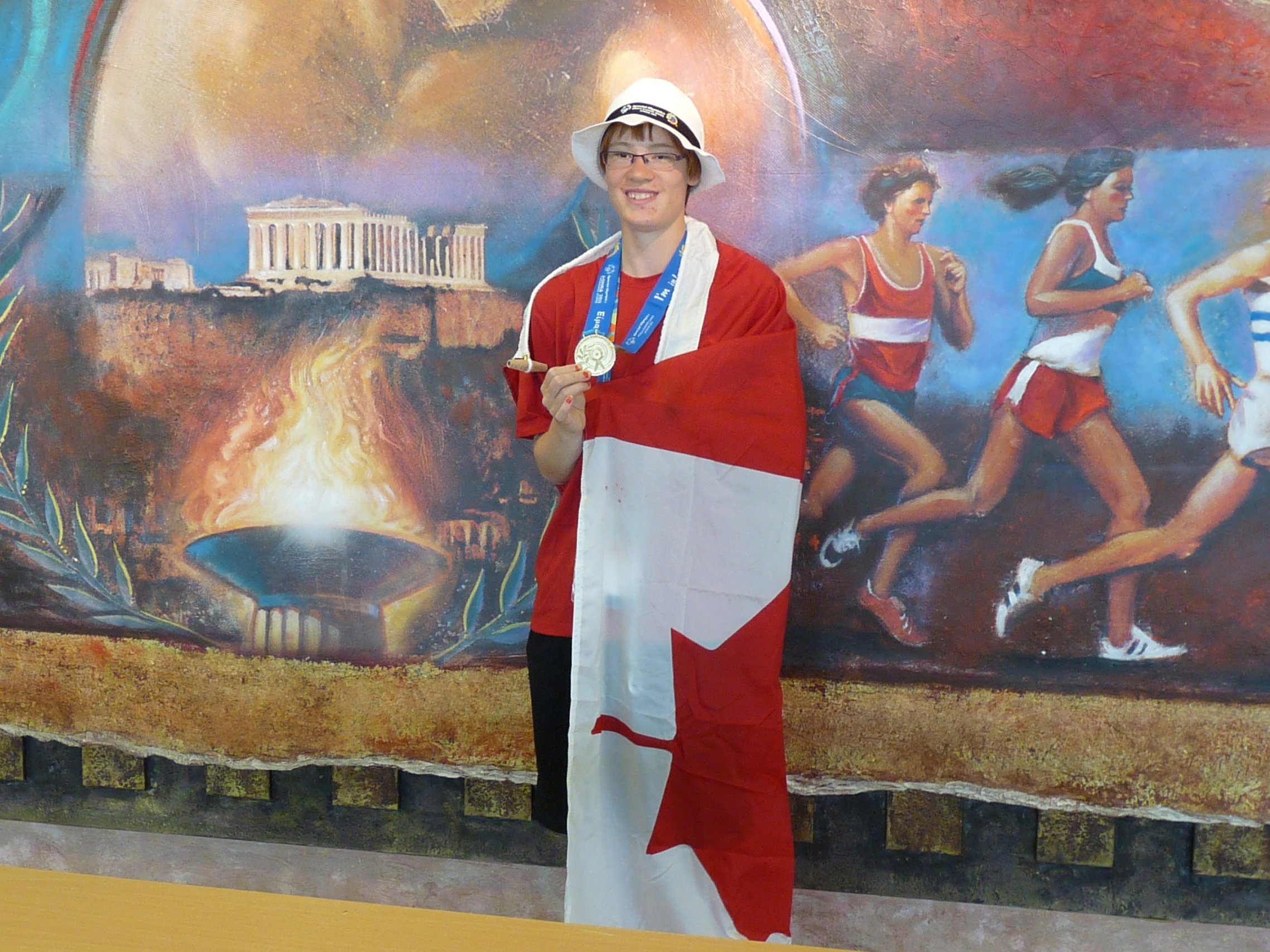 MILESTONE- Clive resident Thomasina Payne recently returned from the World Summer Games in Athens