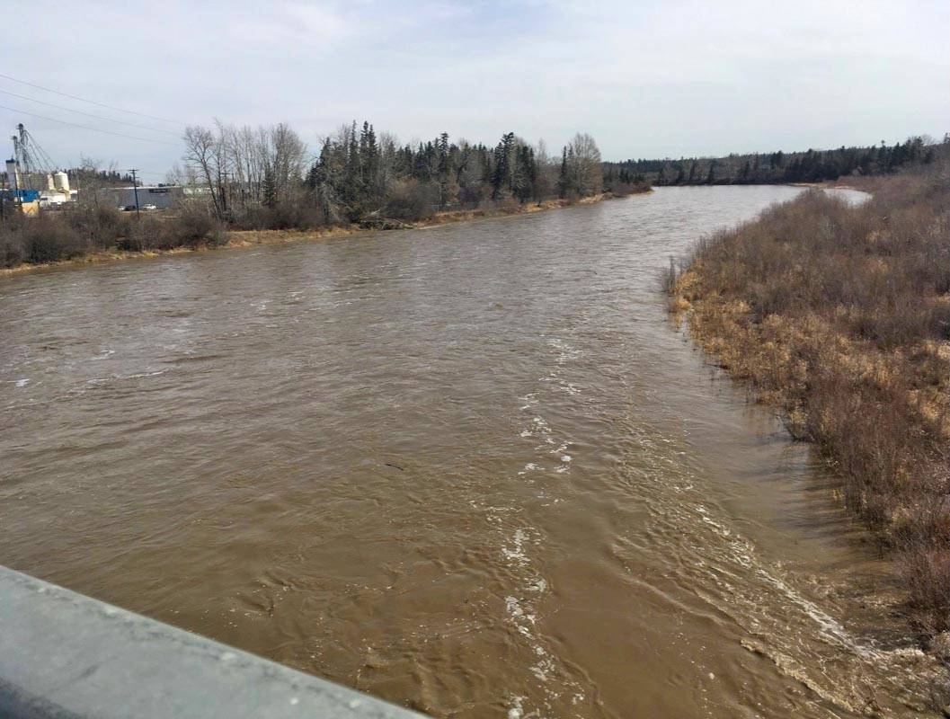 RISING LEVELS - The Red Deer River rose by half a metre over the past 24 hours, leading to additional closures within the City. Mark Weber/Red Deer Express