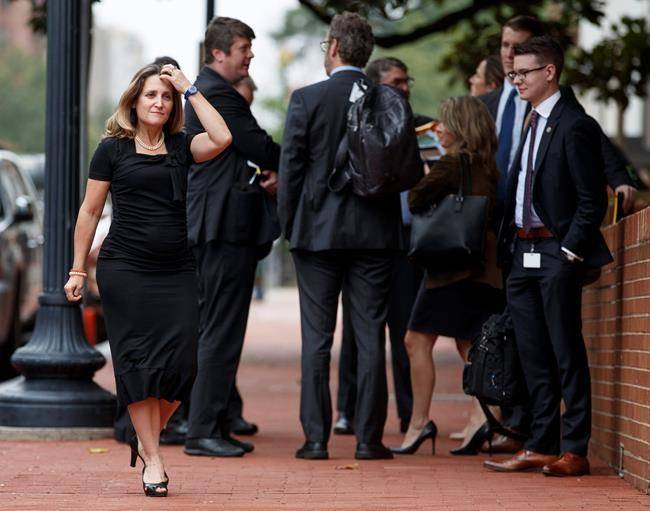 Ottawa to name new ambassador for women, peace and security, Freeland says